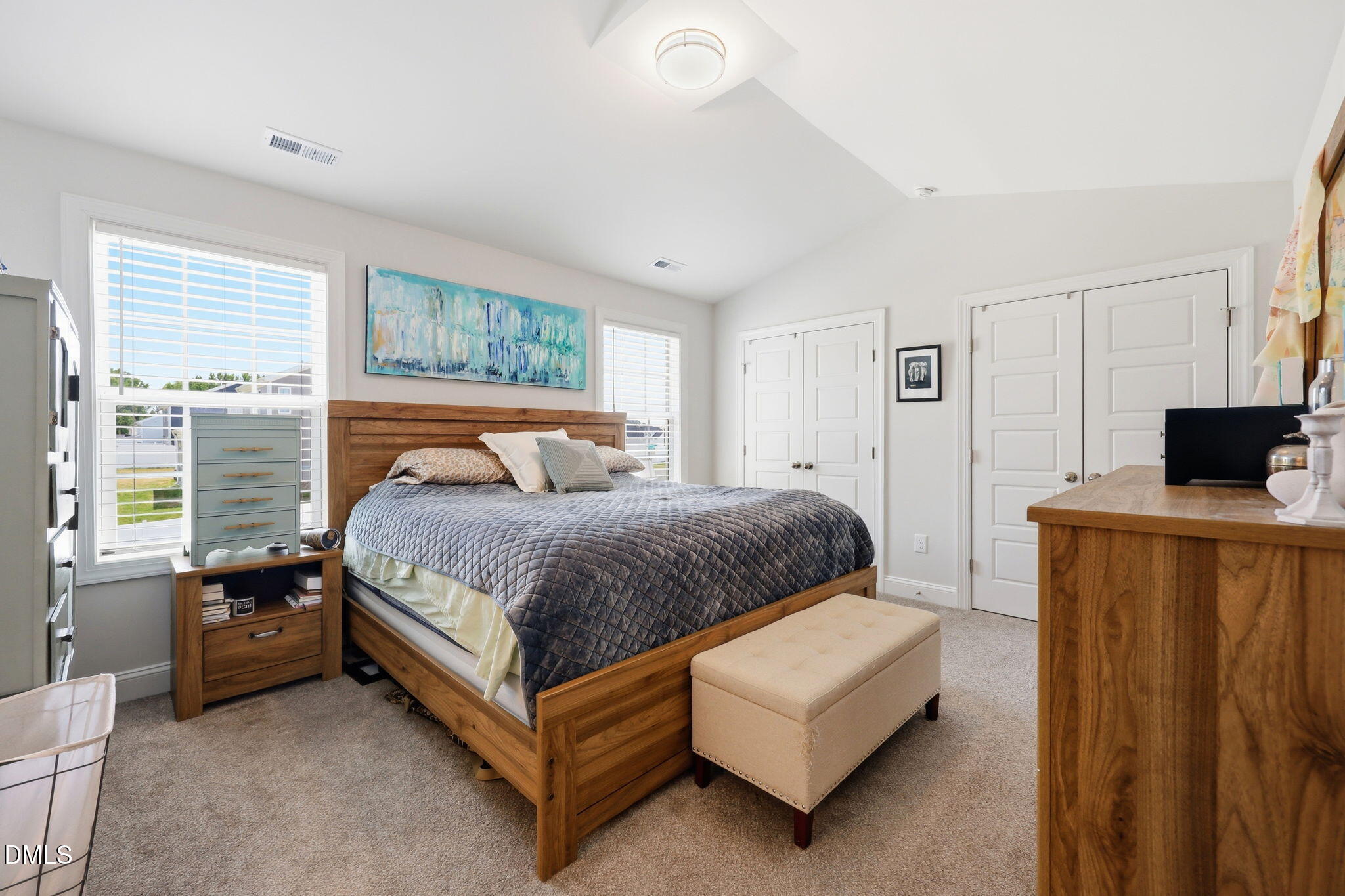 104 Kavanaugh Road Wake Forest, NC 27587 - Photo 17 of 36 a bedroom with a bed and a couch
