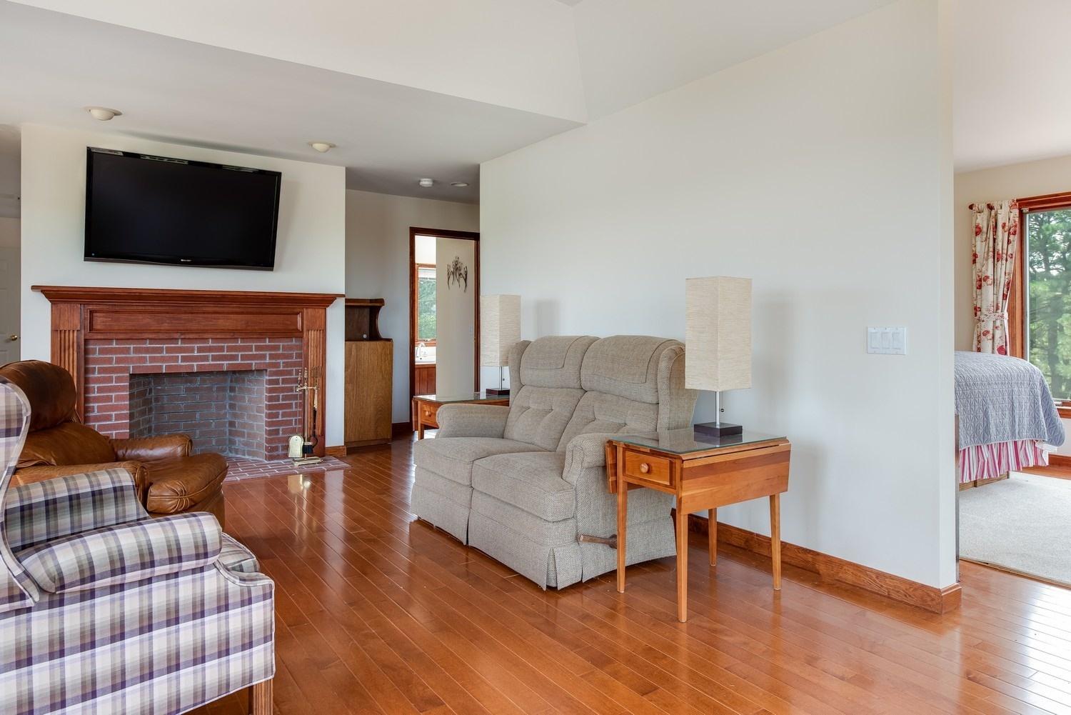 495 South Sunken Meadow Road Eastham, MA 02642 - Photo 21 of 35 master with fireplace