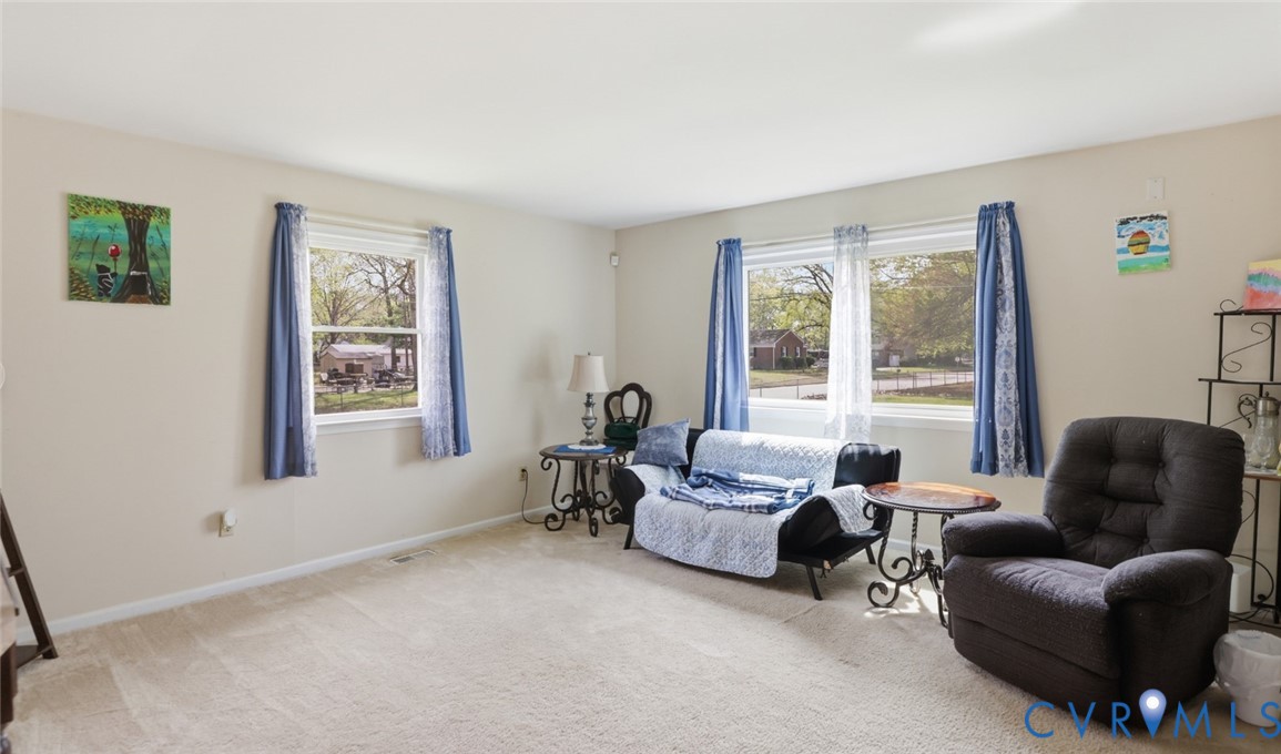 598 Old Wagner Road Petersburg, VA 23805 - Photo 24 of 43 Carpeted room featuring light-colored walls and mu