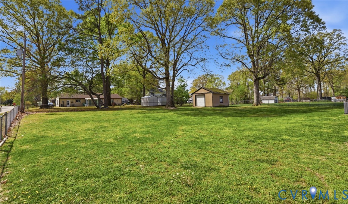 598 Old Wagner Road Petersburg, VA 23805 - Photo 41 of 43 Expansive green lawn with mature trees providing n