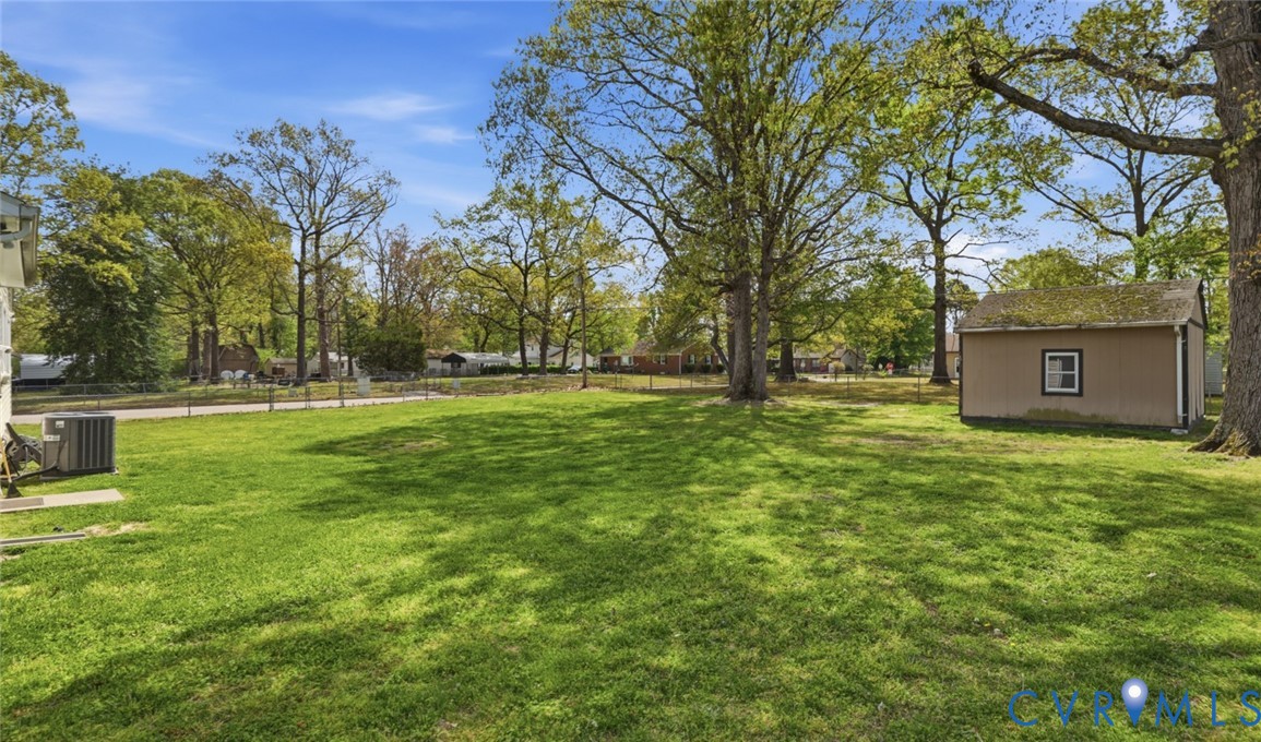 598 Old Wagner Road Petersburg, VA 23805 - Photo 42 of 43 Expansive green lawn with mature trees providing s