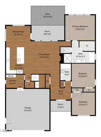 a house that has pool in front of it