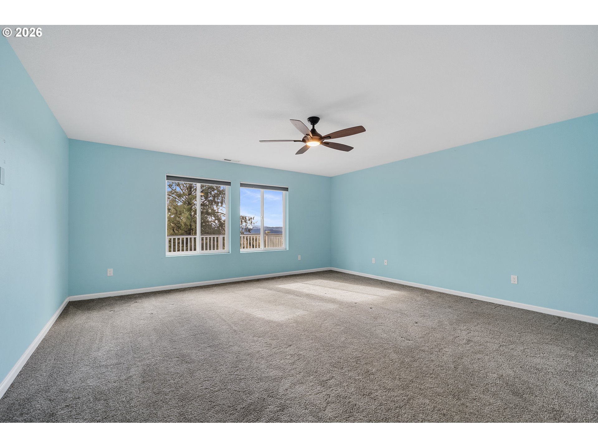10360 Skyview Road Tillamook, OR 97141 - Photo 15 of 42 a view of an empty room with a window