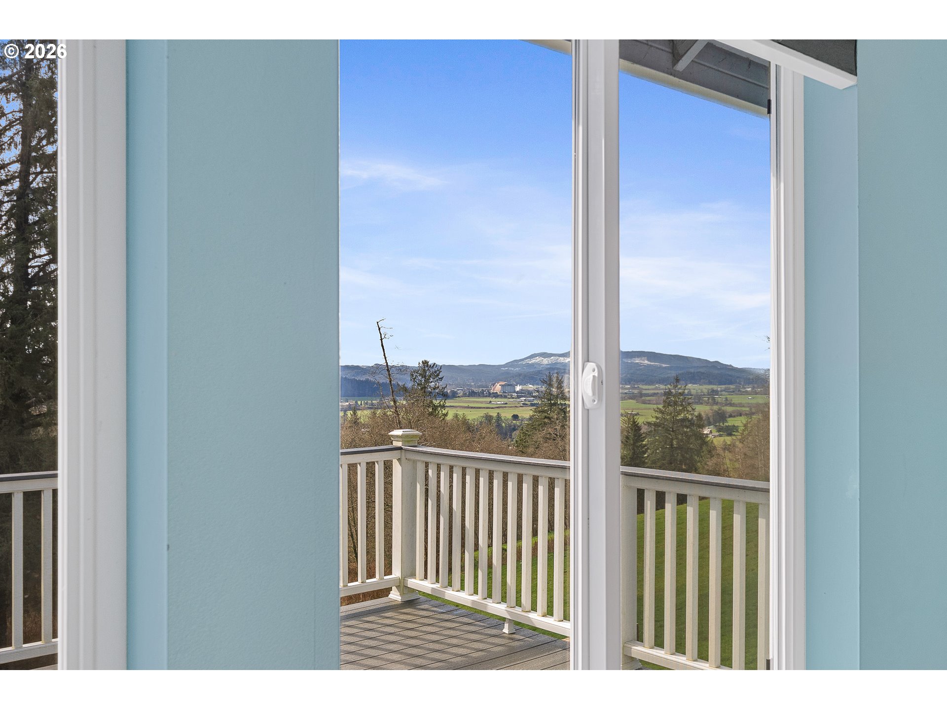 10360 Skyview Road Tillamook, OR 97141 - Photo 16 of 42 a view of a balcony from a door