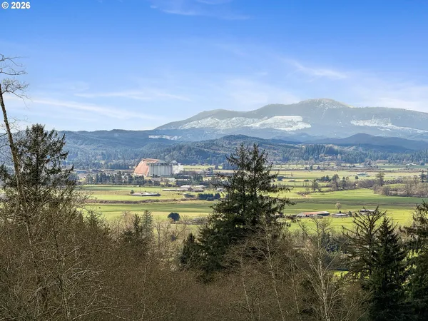 a view of lake with mountain