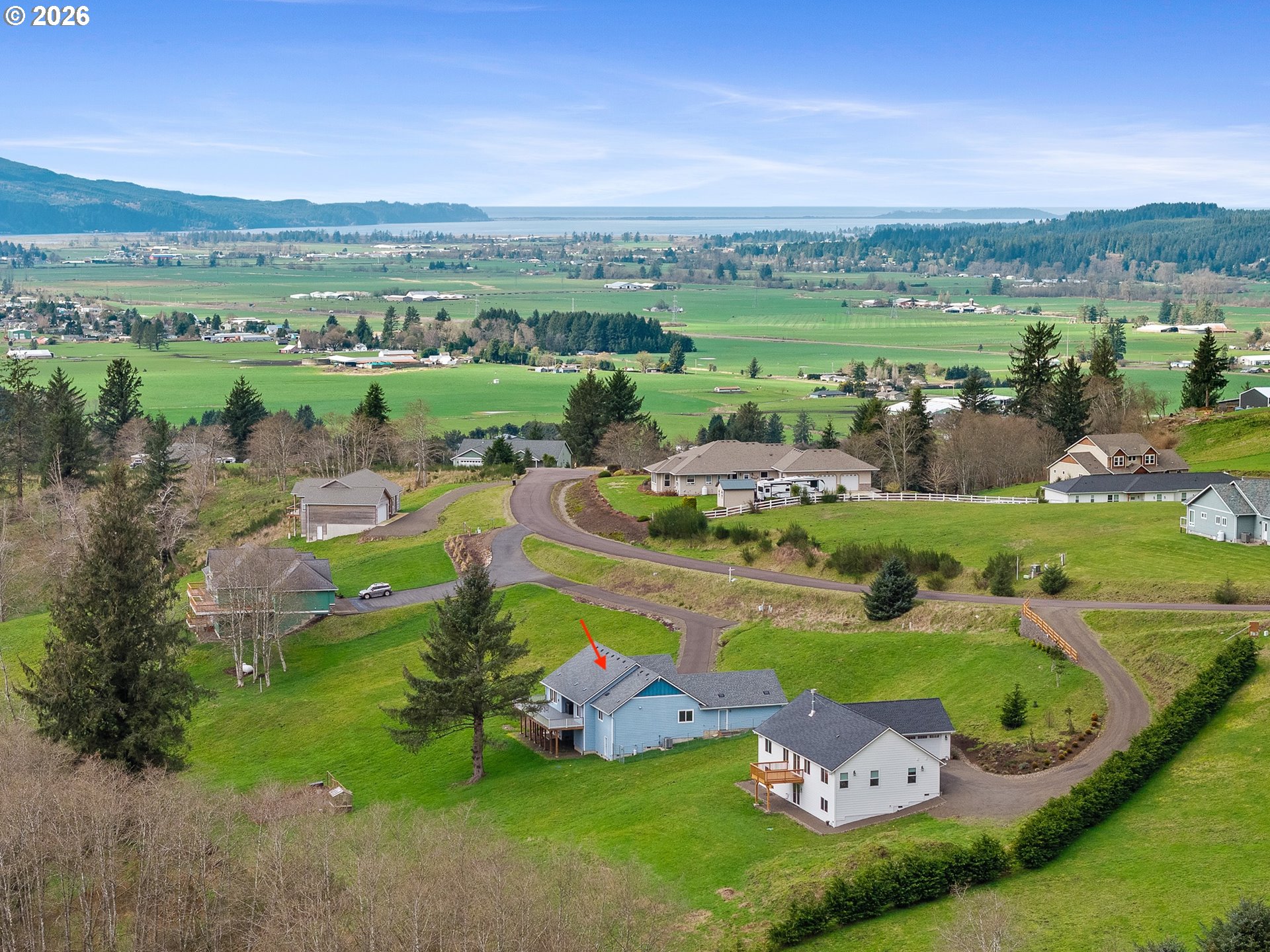 10360 Skyview Road Tillamook, OR 97141 - Photo 7 of 42 aerial view of a city