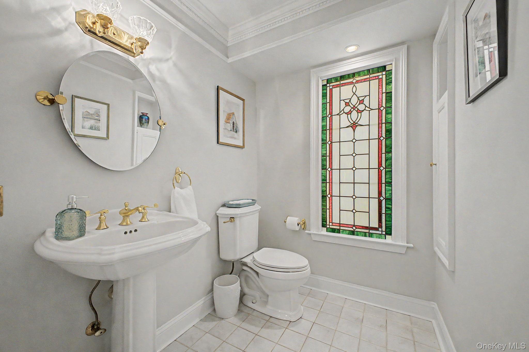 80 Hack Green Road Pound Ridge, NY 10576 - Photo 22 of 50 Powder room 1st Floor