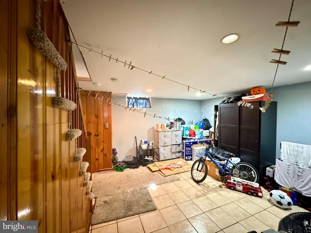 a room with storage and utility