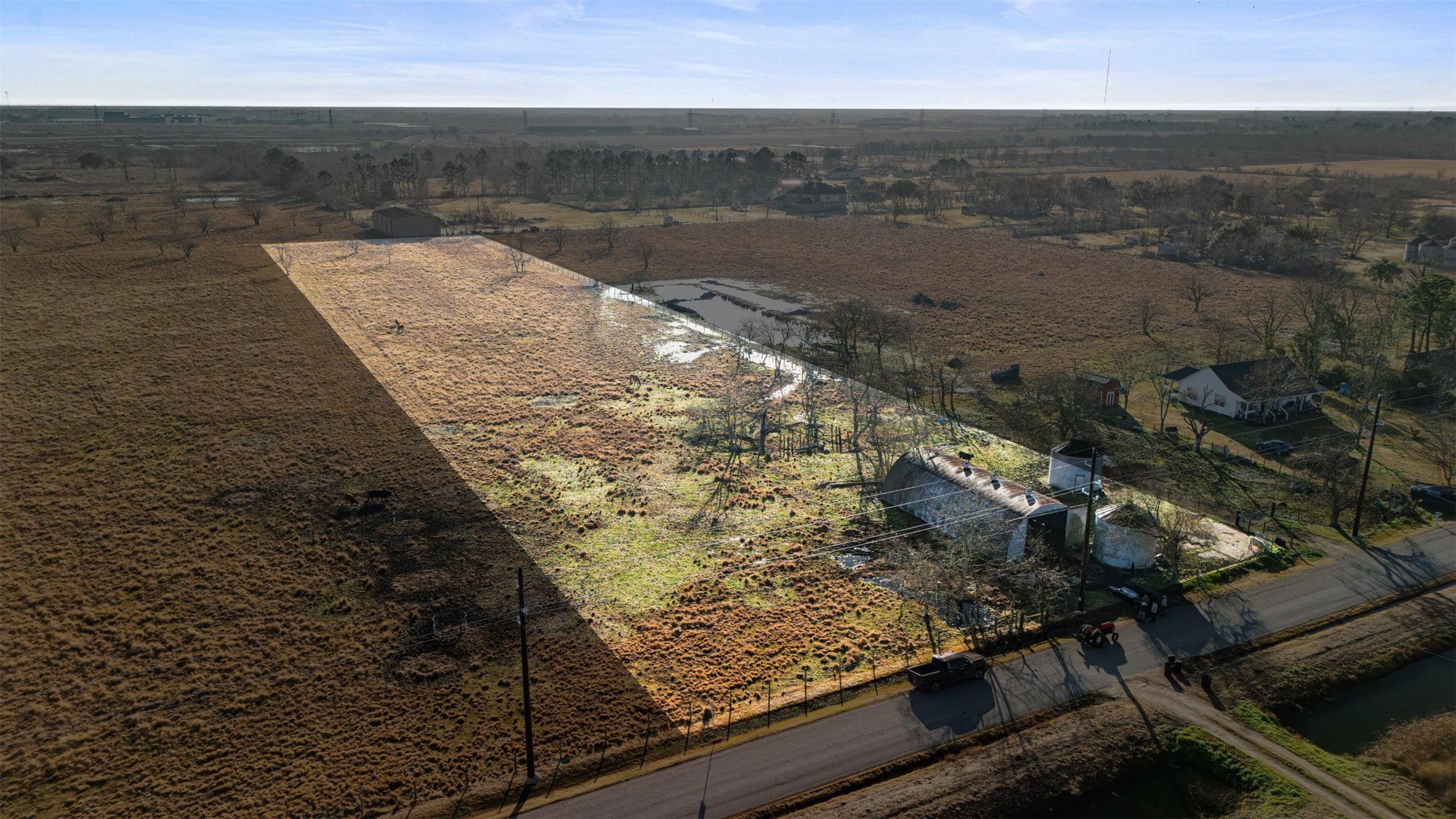0 County 48 Rosharon, TX 77583 - Photo 1 of 6 a view of a lake with a mountain