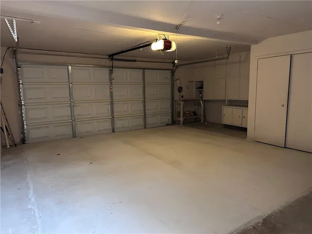 a view of garage