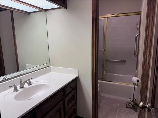 a view of backyard with wooden floor