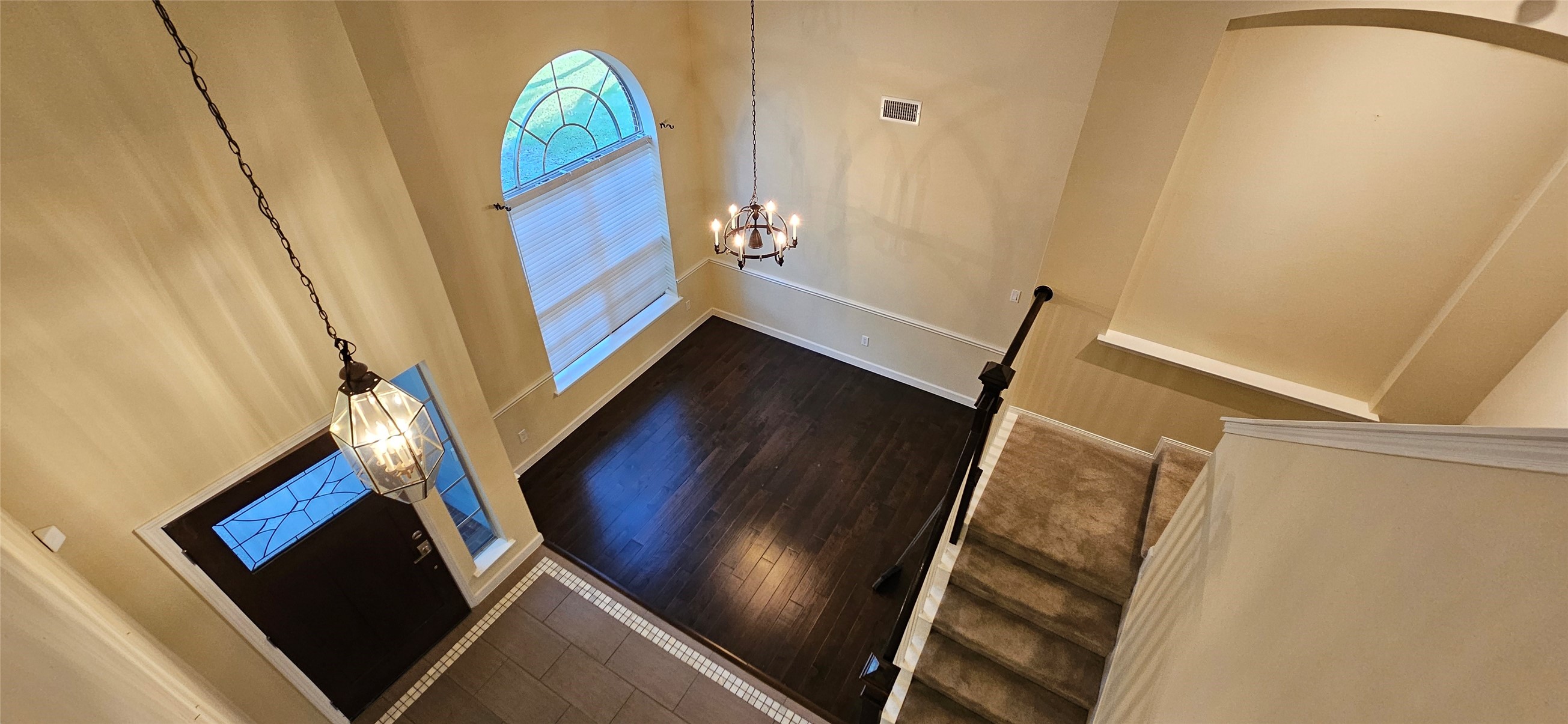 13035 Bainbridge Trail Houston, TX 77065 - Photo 25 of 31 a view of staircase with wooden floor