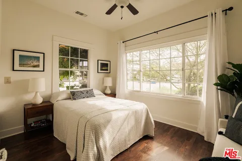 a view of a window in a room