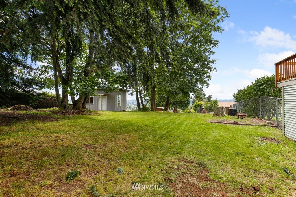 1015 Jones Avenue South Renton, WA 98057 - Photo 37 of 40 a view of a trees in front of a house with a big yard