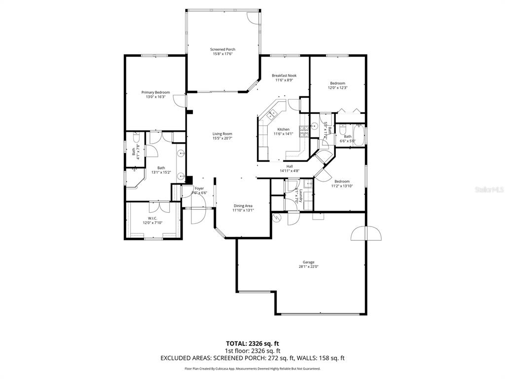 8713 Southwest 83rd Court Road Ocala, FL 34481 - Photo 23 of 23 a picture of floor plan