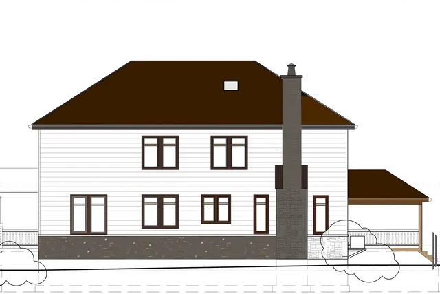 a black and white photo of a living room