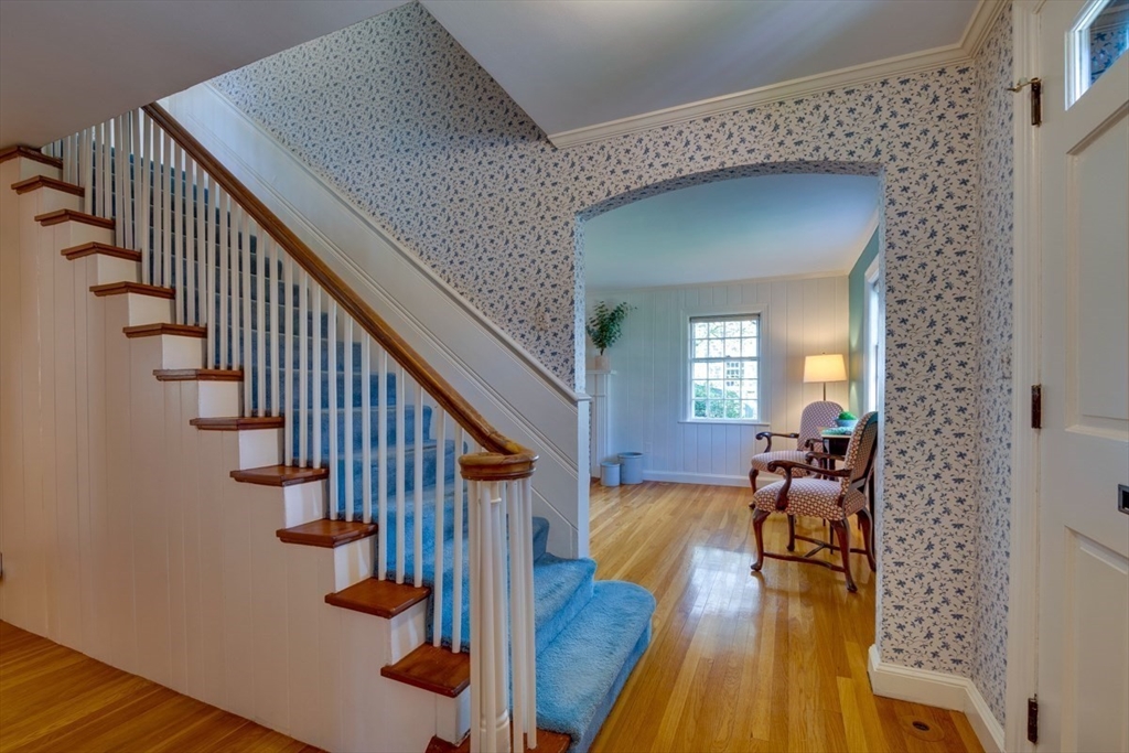 180 Highgate Street Needham, MA 02492 - Photo 3 of 31 a view of entryway and hall with wooden floor