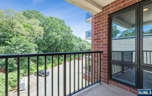 a city view from a balcony