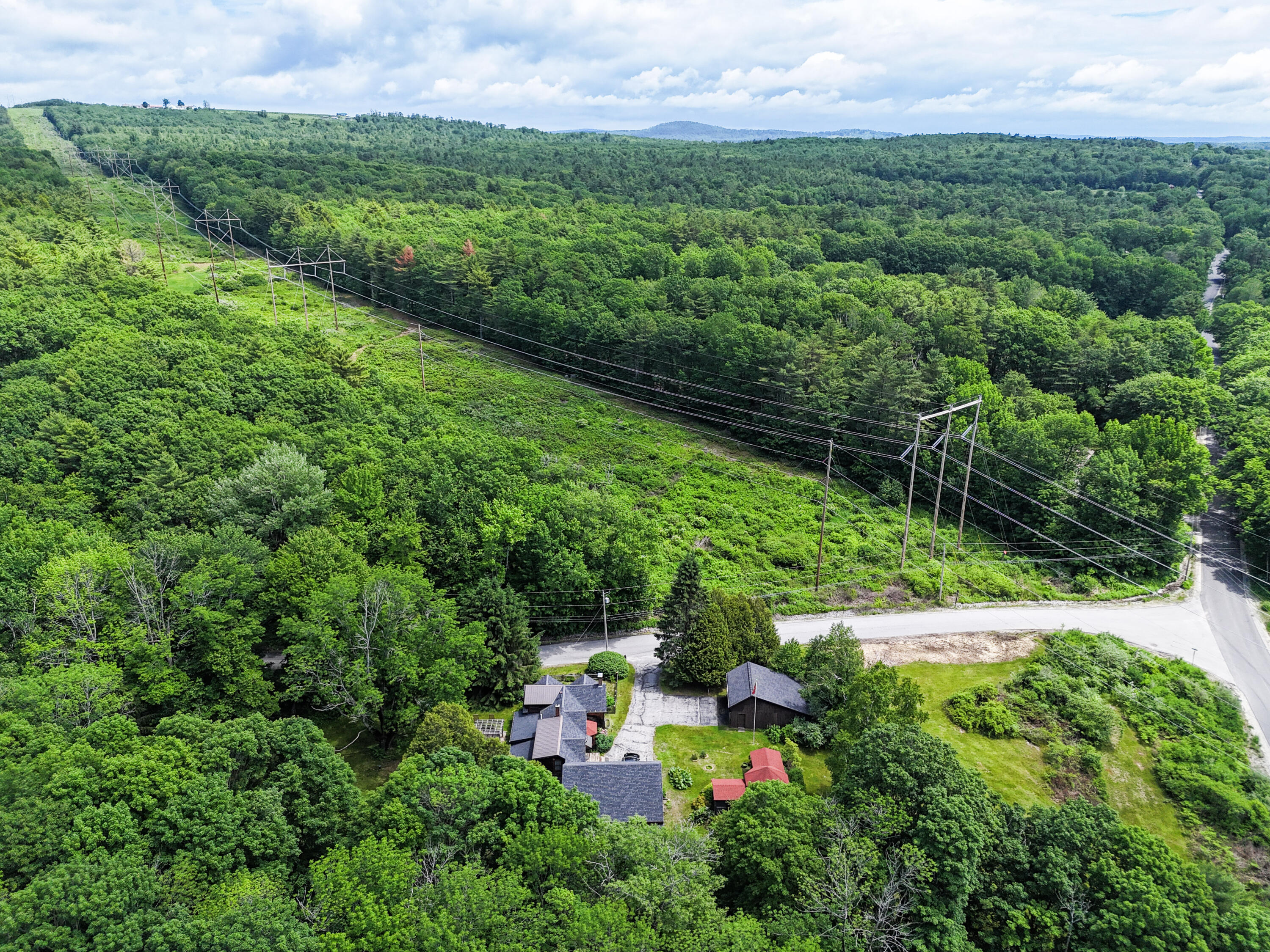 14 South Hatch Hill Road Greene, ME 04236 - Photo 55 of 56 Aerial View