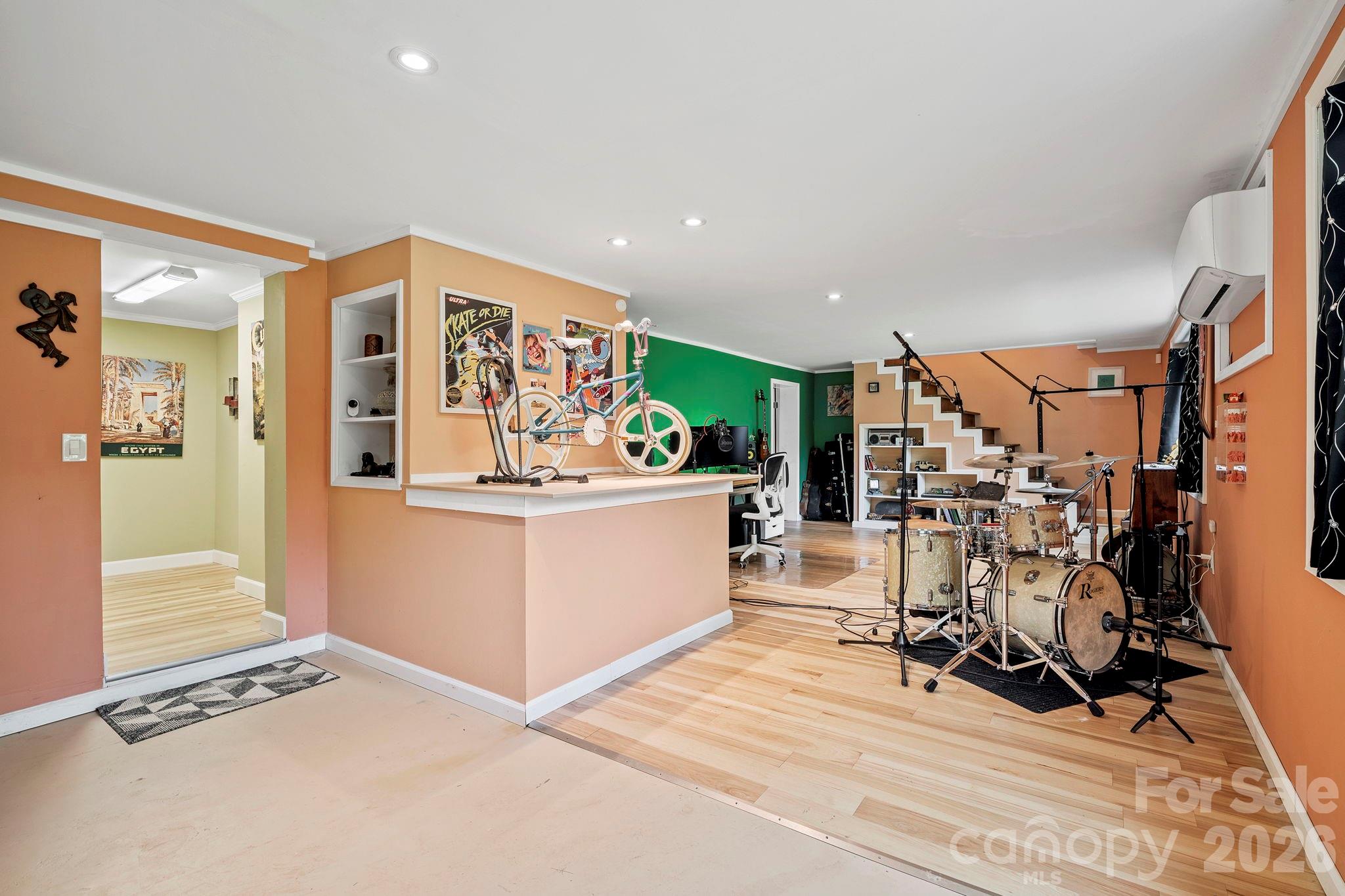 419 East Blue Ridge Road East Flat Rock, NC 28726 - Photo 30 of 44 a view of a room with gym equipment
