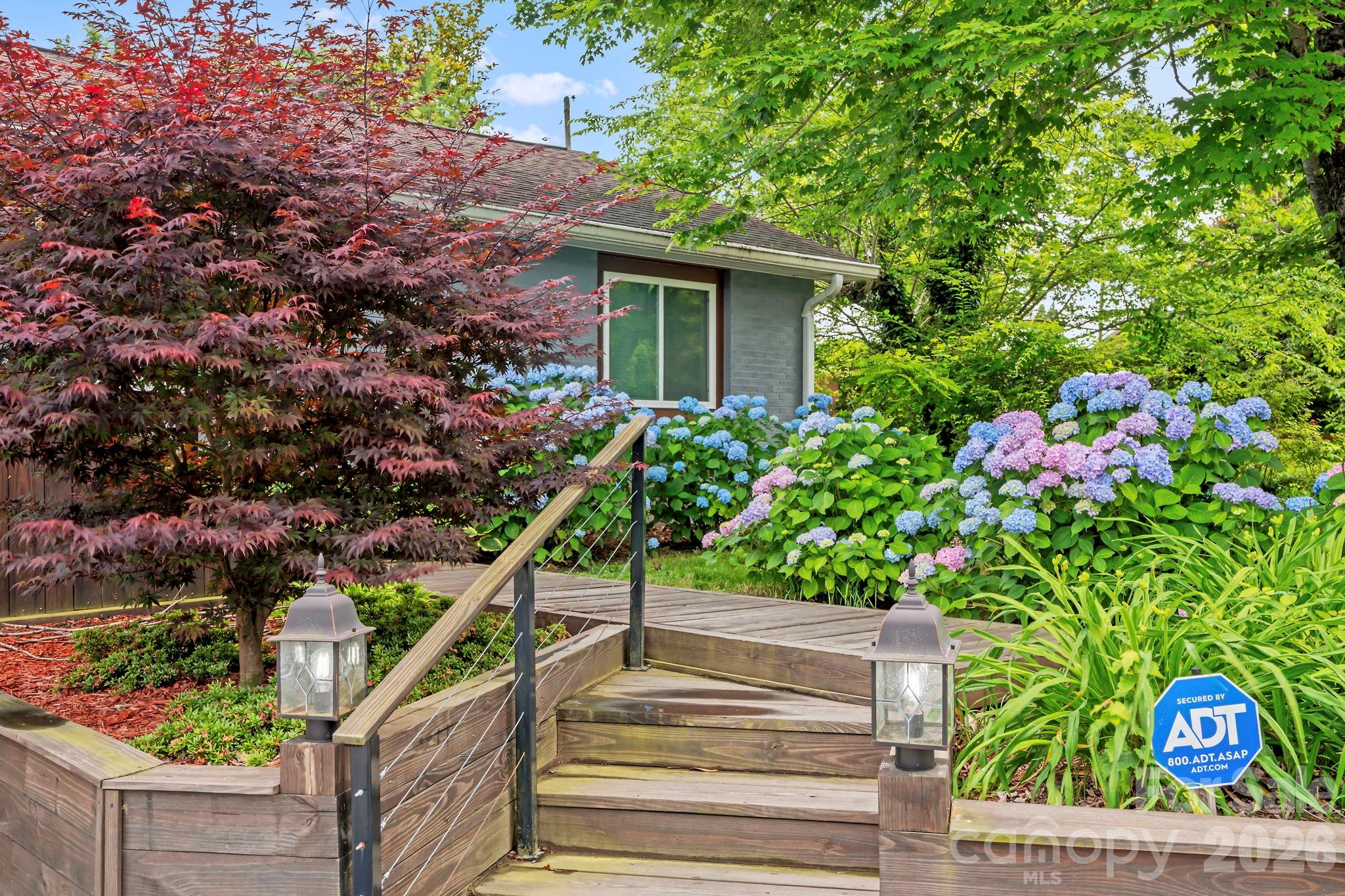 419 East Blue Ridge Road East Flat Rock, NC 28726 - Photo 4 of 44 a plant is in front of a house