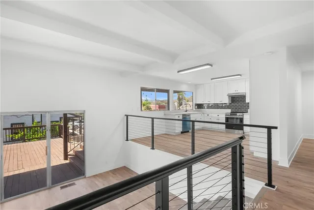 a view of a workspace with furniture