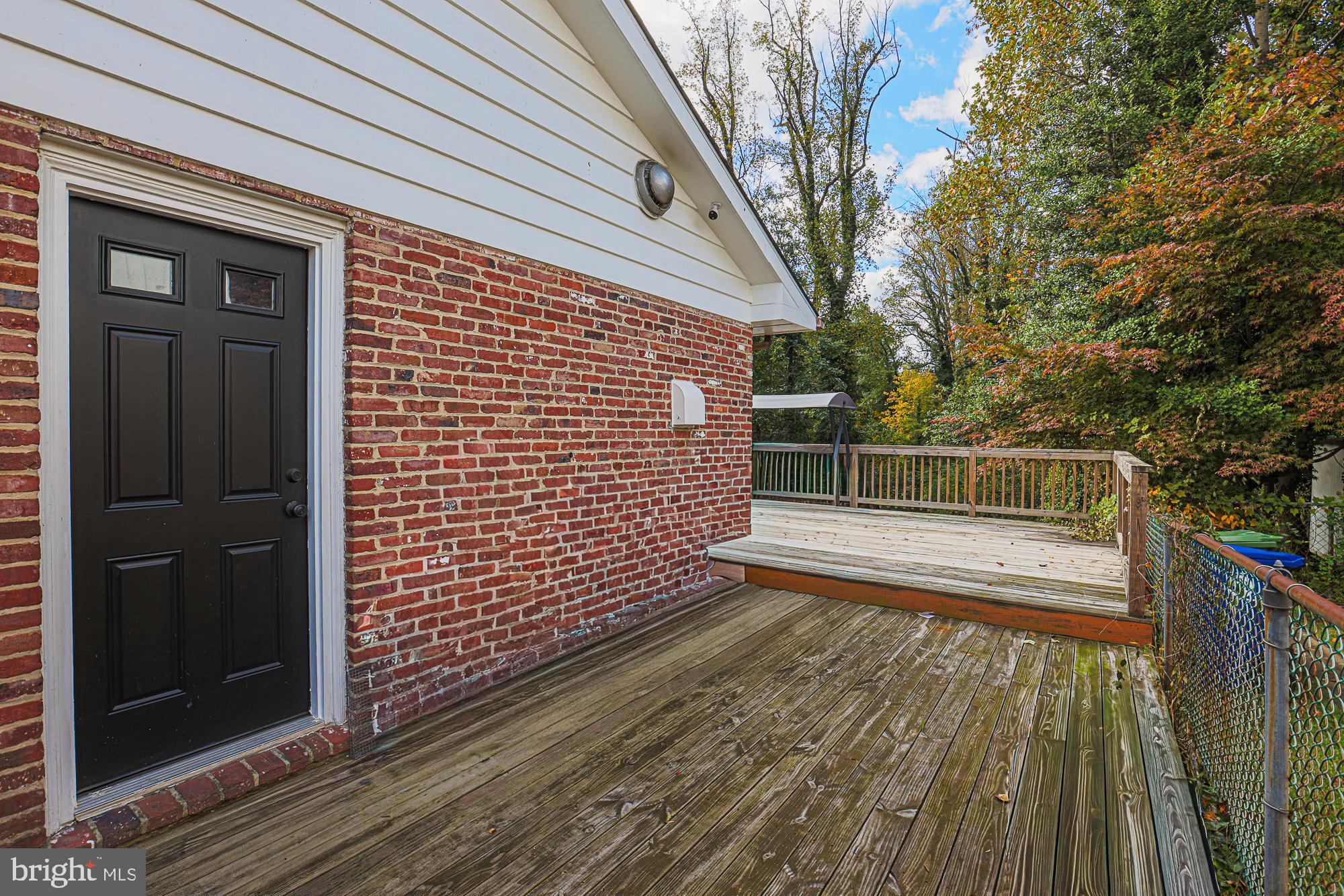 416 Nottingham Road Baltimore, MD 21229 - Photo 31 of 39 a view of wooden balcony