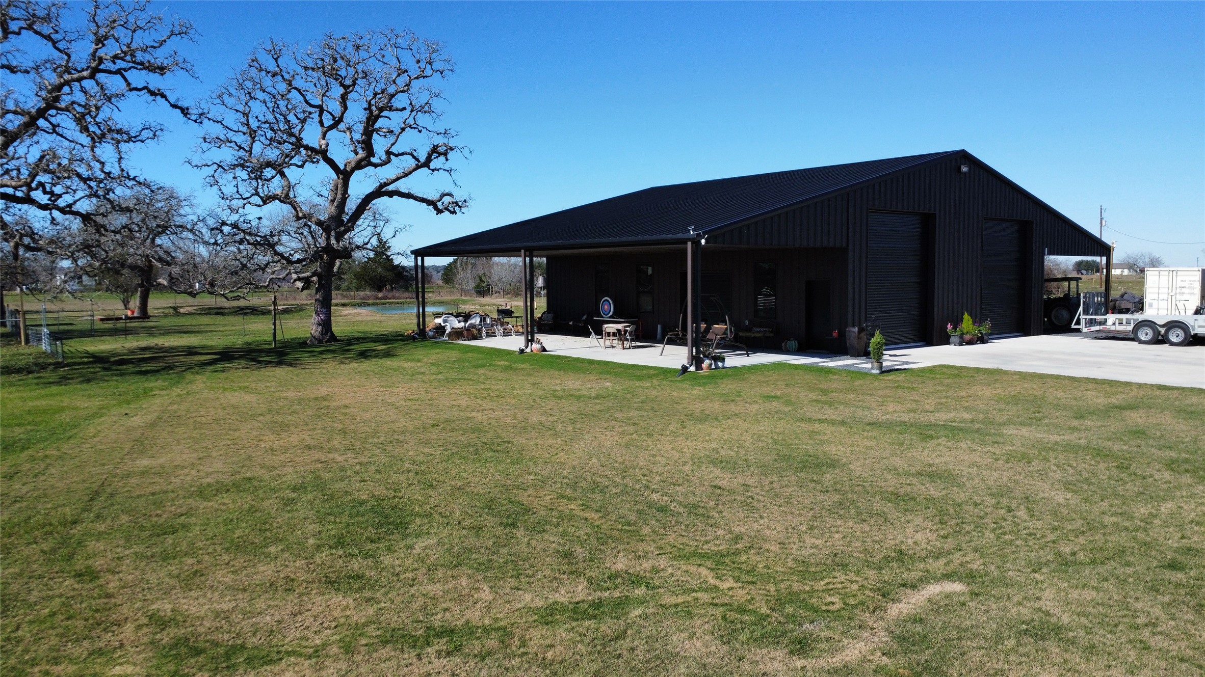1524 Shaws Bend Road Columbus, TX 78934 - Photo 12 of 19 a view of a house with a yard