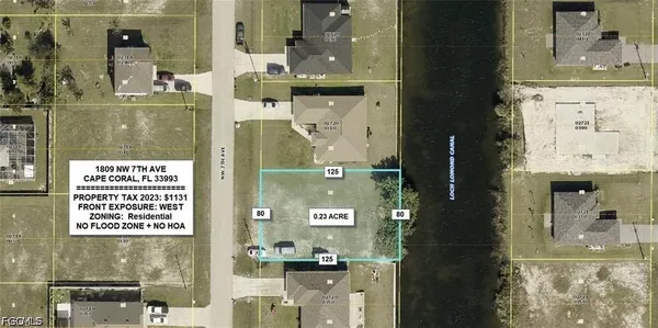 $40,000 | 1809 Northwest 7th Avenue, Cape Coral, FL 33993