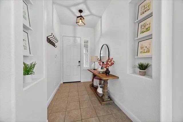 a view of a interior in the house