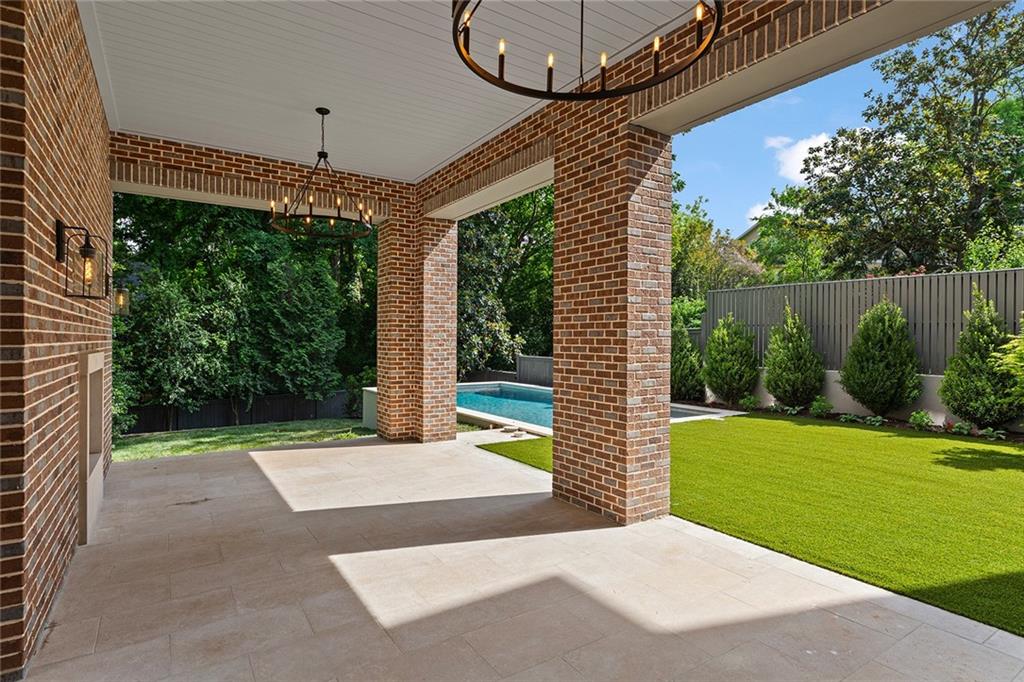 27 Maddox Drive Northeast Atlanta, GA 30309 - Photo 55 of 60 a view of a porch with a backyard