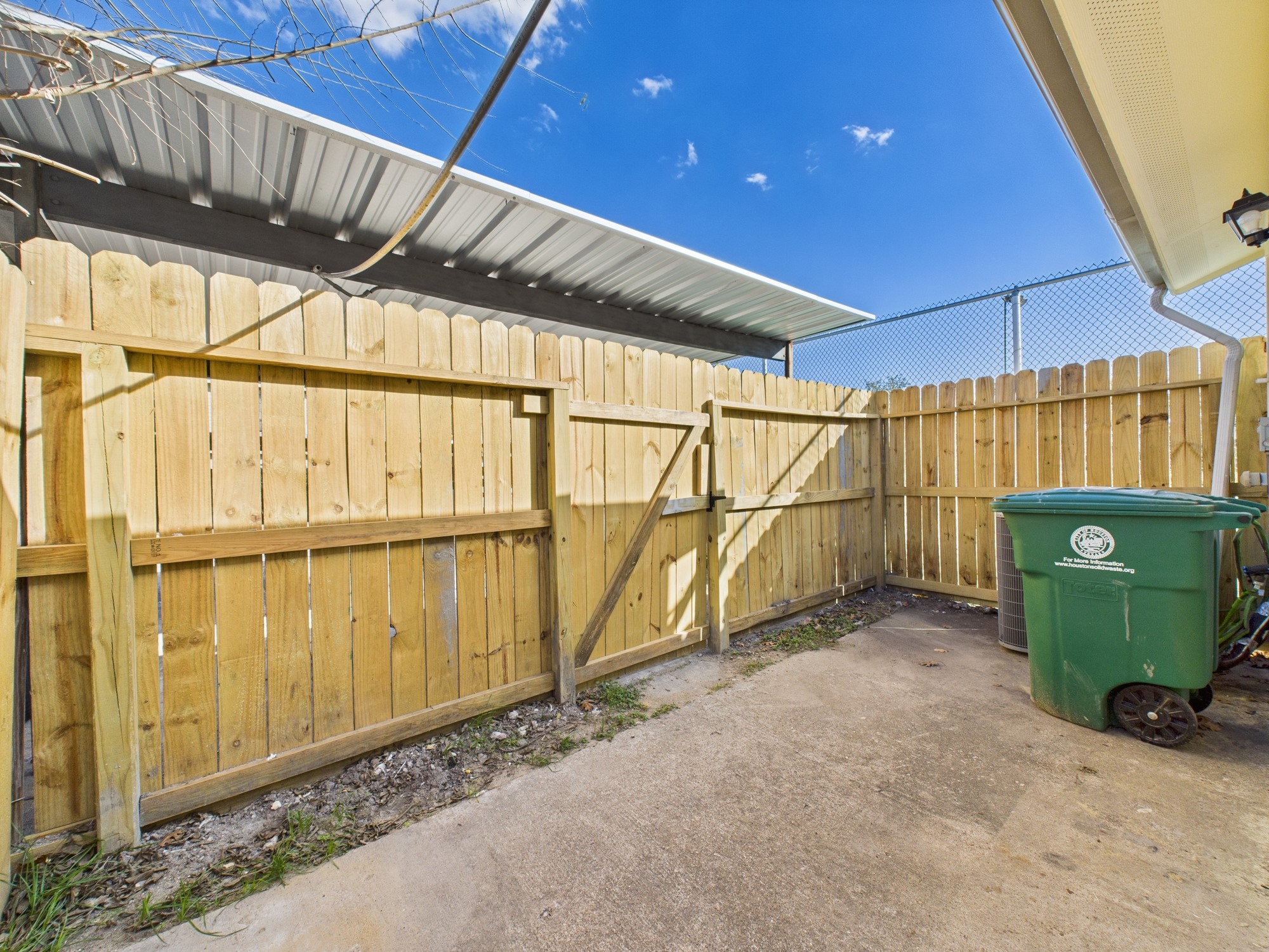 7836 Bateman Lane, Unit 7836 Houston, TX 77088 - Photo 36 of 44 Patio Leads Directly to Reserved Parking