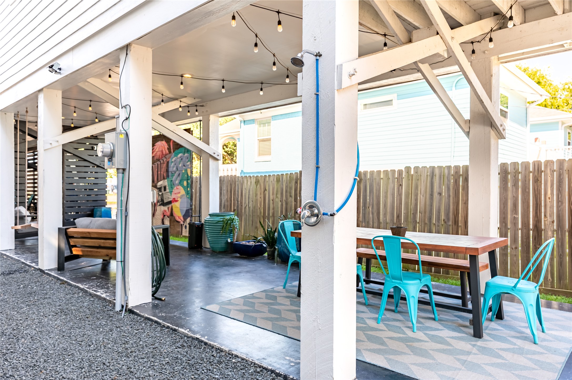 3817 Avenue R Galveston, TX 77550 - Photo 32 of 35 a view of outdoor space yard and patio