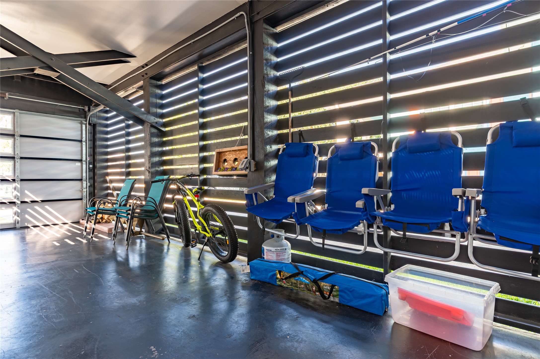 3817 Avenue R Galveston, TX 77550 - Photo 33 of 35 a view of gym equipment with wooden floor