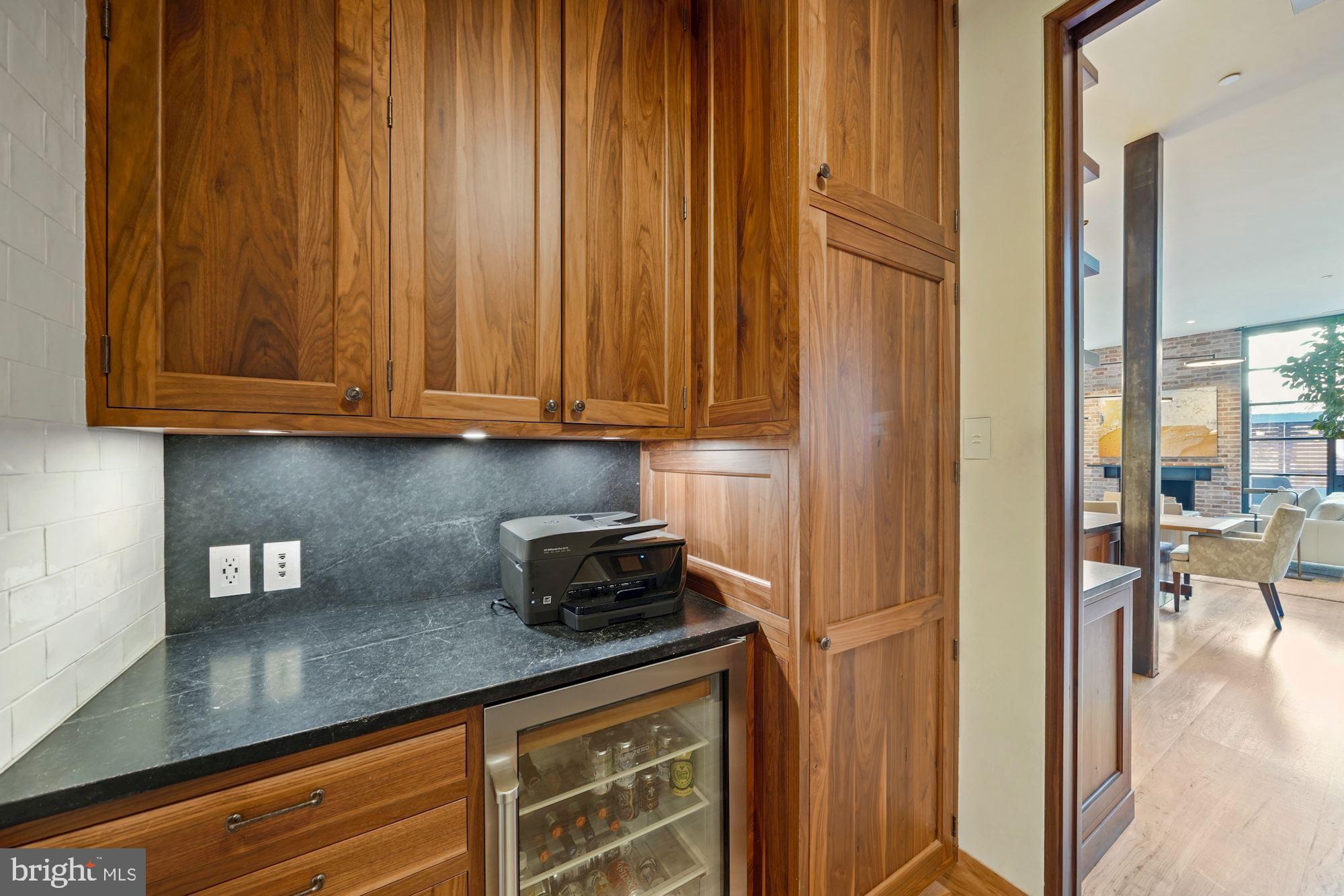 1711 S Street Northwest Washington, DC 20009 - Photo 11 of 50 Butlers Pantry w/wine storage+additional laundry