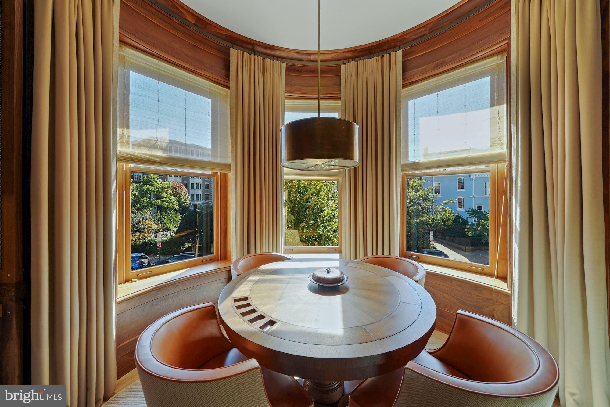 1711 S Street Northwest Washington, DC 20009 - Photo 20 of 50 Club Area in Bay Window