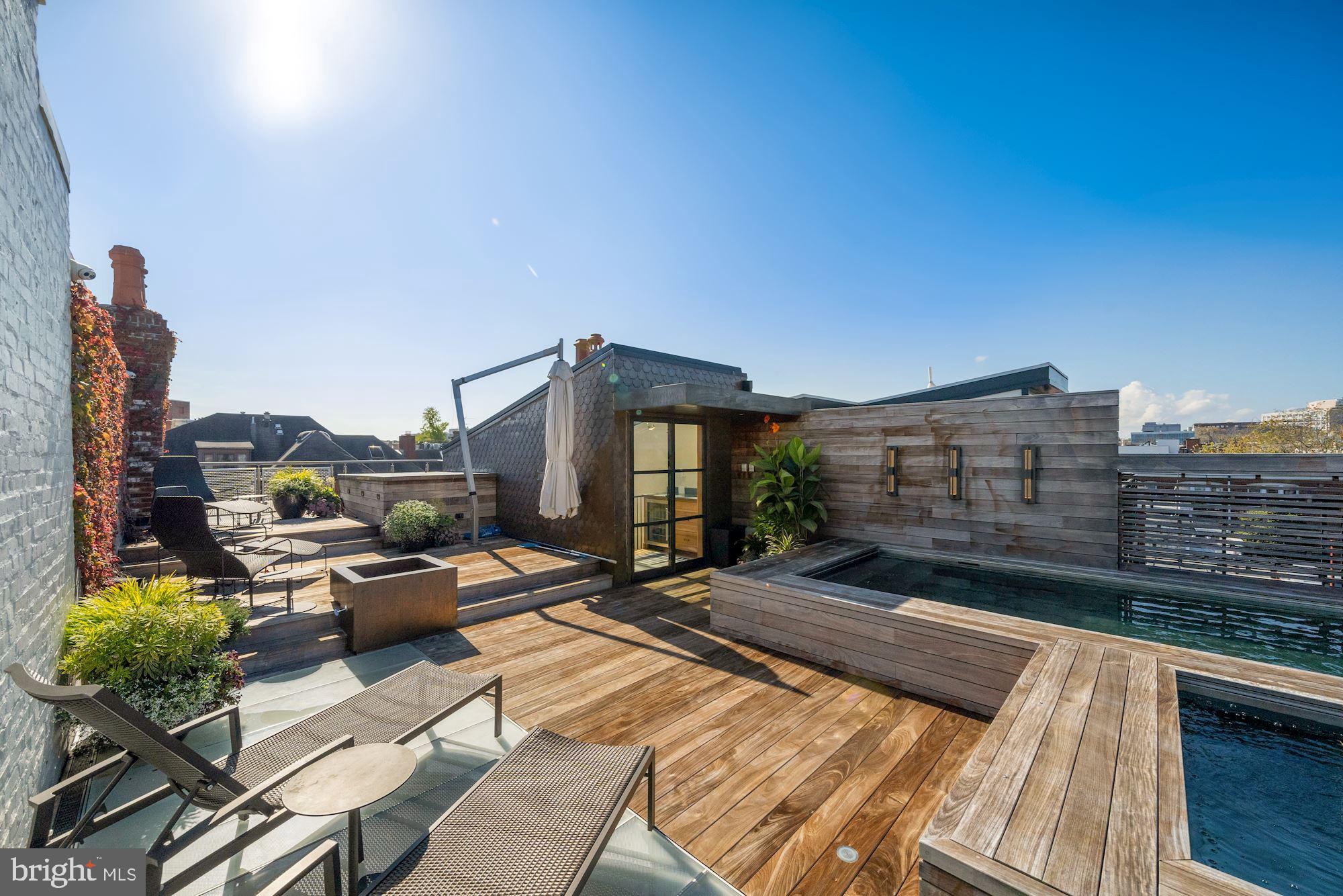 1711 S Street Northwest Washington, DC 20009 - Photo 39 of 50 Multi-Level Ipe decking