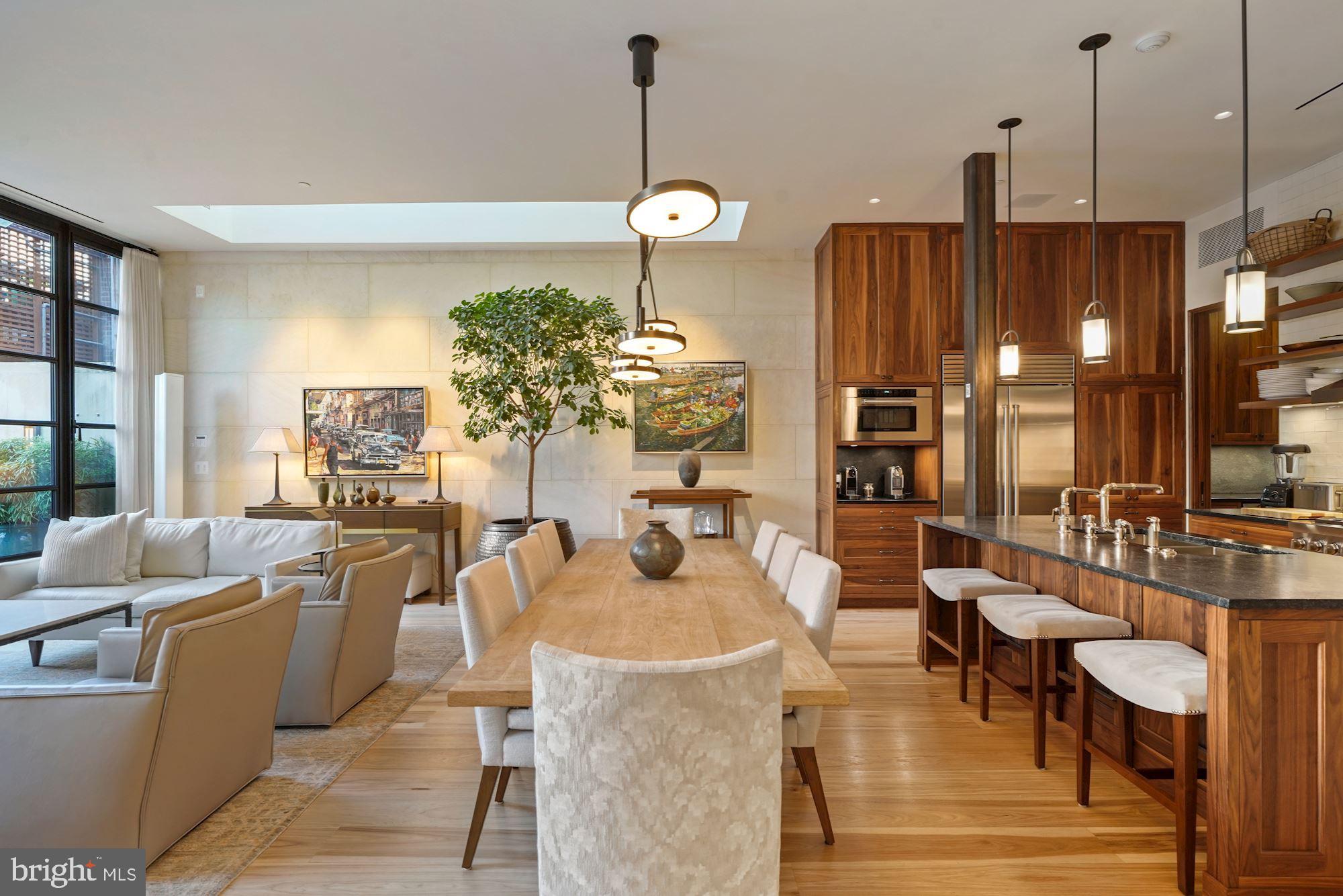 1711 S Street Northwest Washington, DC 20009 - Photo 9 of 50 Open Concept Living/Dining