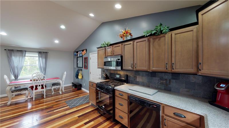 208 Mecklem Road New Brighton, PA 15066 - Photo 7 of 25 Open Layout Kitchen & Dining Room. Door on Right to Kitchen.