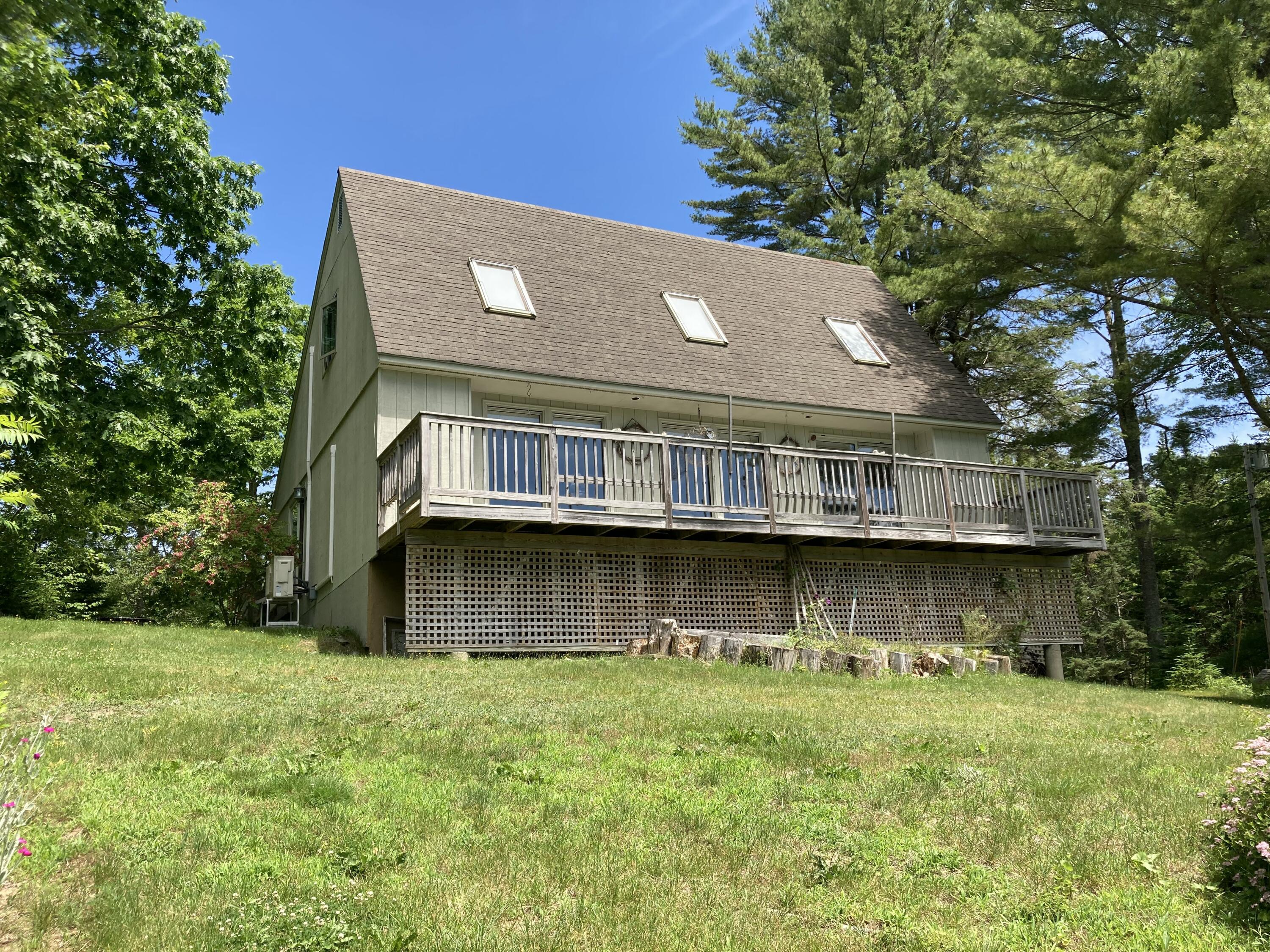969 Surry Road Surry, ME 04684 - Photo 29 of 41 South facing deck w/seasonal bay views.