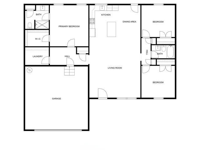 a kitchen with granite countertop white cabinets and stainless steel appliances