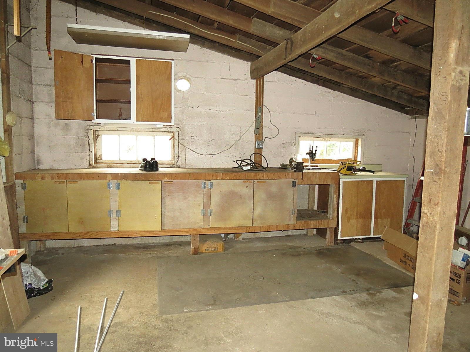 4702 Ridge Road Mount Airy, MD 21771 - Photo 21 of 27 Large Shed Workshop Area