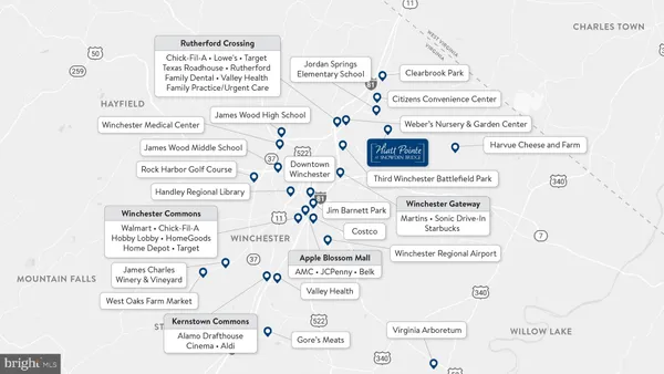 $444,990 | 117 Wagtail Lane, Unit HOMESITE 1031, Winchester, VA 22603