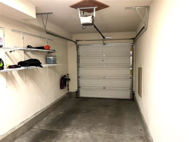 a view of storage and utility room