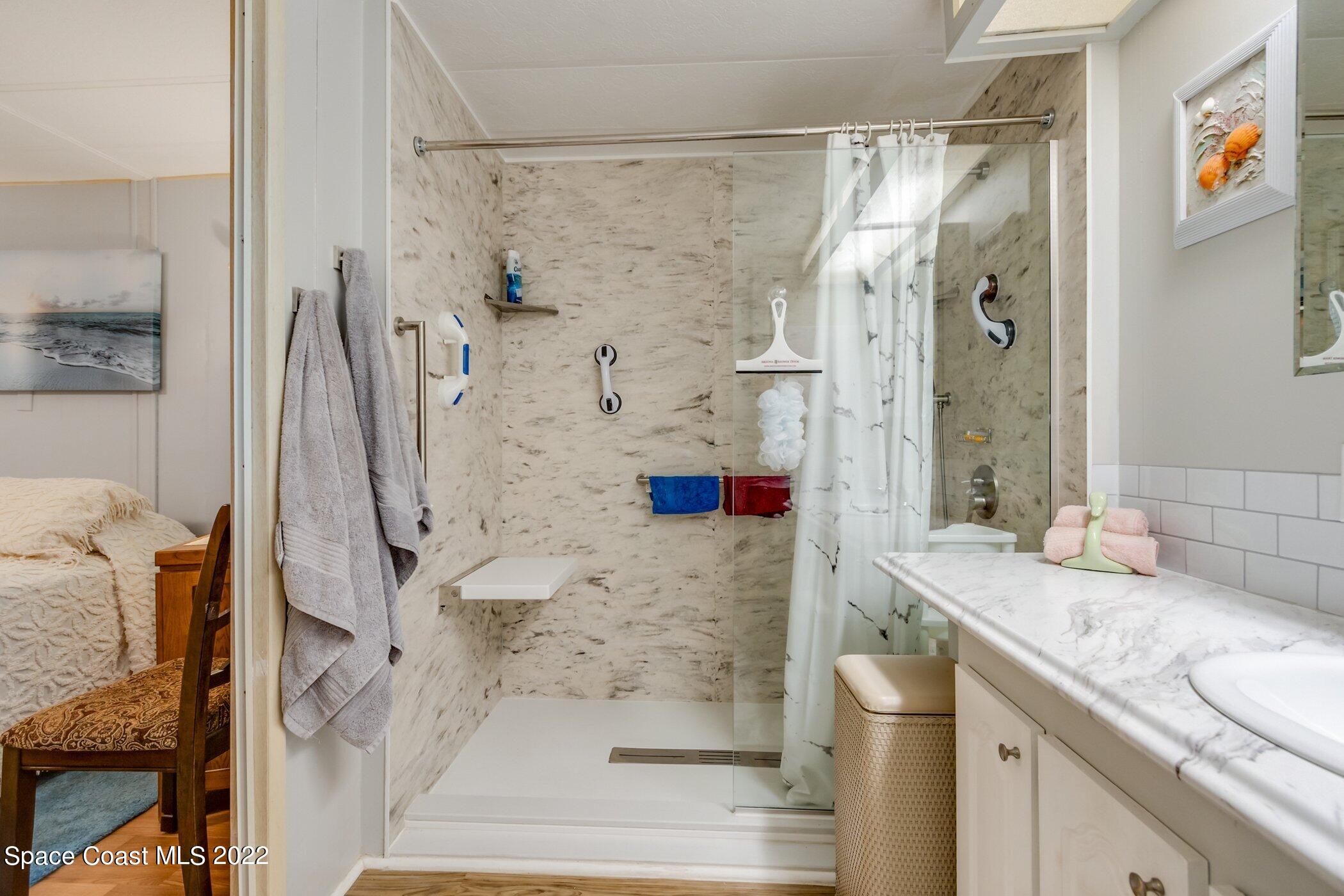 1990 Mango Street Northeast Palm Bay, FL 32905 - Photo 28 of 53 Master shower