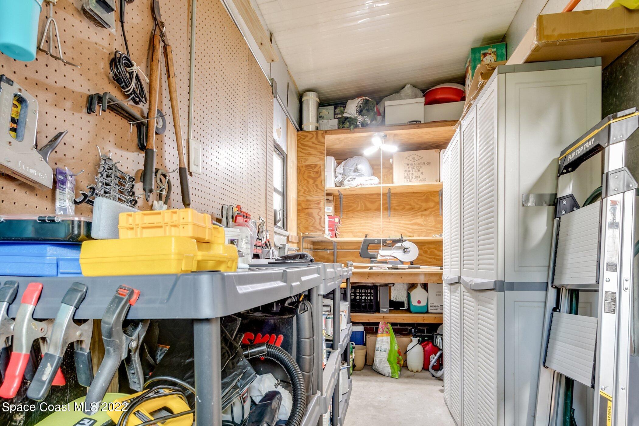 1990 Mango Street Northeast Palm Bay, FL 32905 - Photo 31 of 53 Shed/Workshop