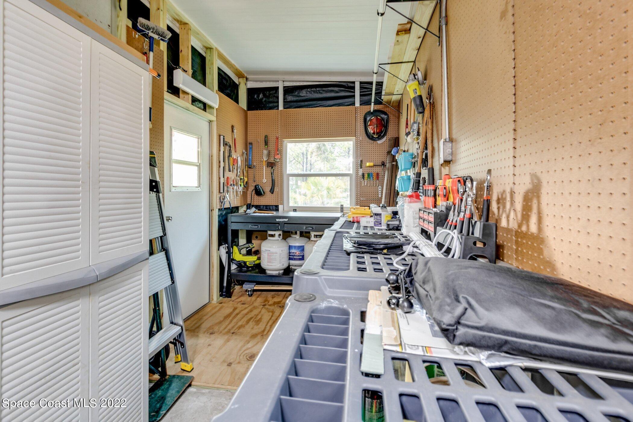 1990 Mango Street Northeast Palm Bay, FL 32905 - Photo 32 of 53 Workshop