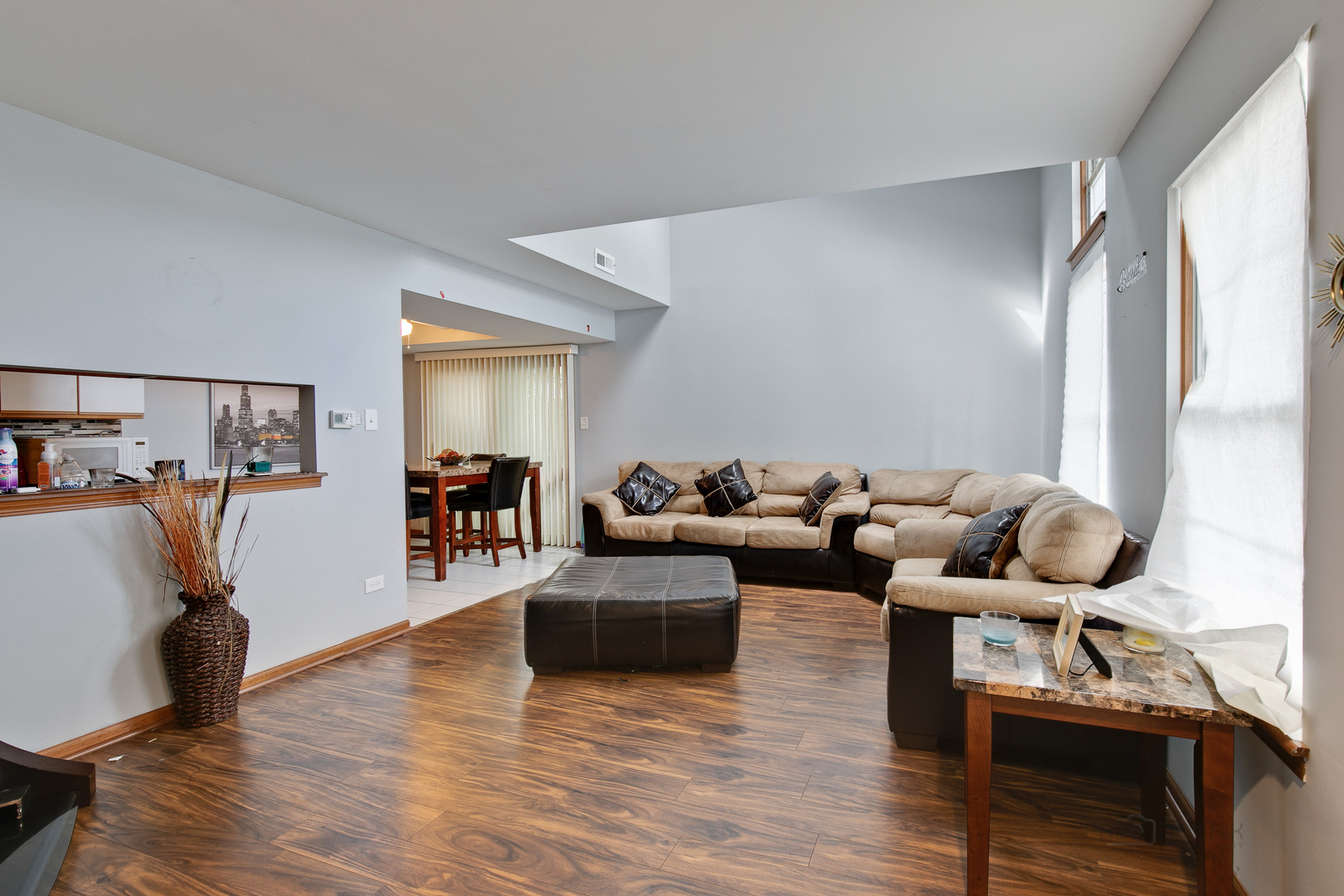 5505 West Cal Sag Road Alsip, IL 60803 - Photo 2 of 14 a living room with furniture and a wooden floor