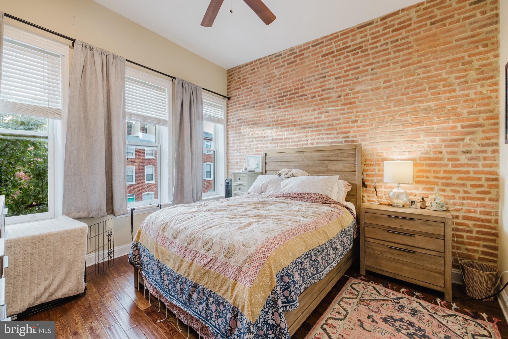 1509 Riverside Avenue Baltimore, MD 21230 - Photo 14 of 36 Upstairs primary bedroom w/ abundant natural light