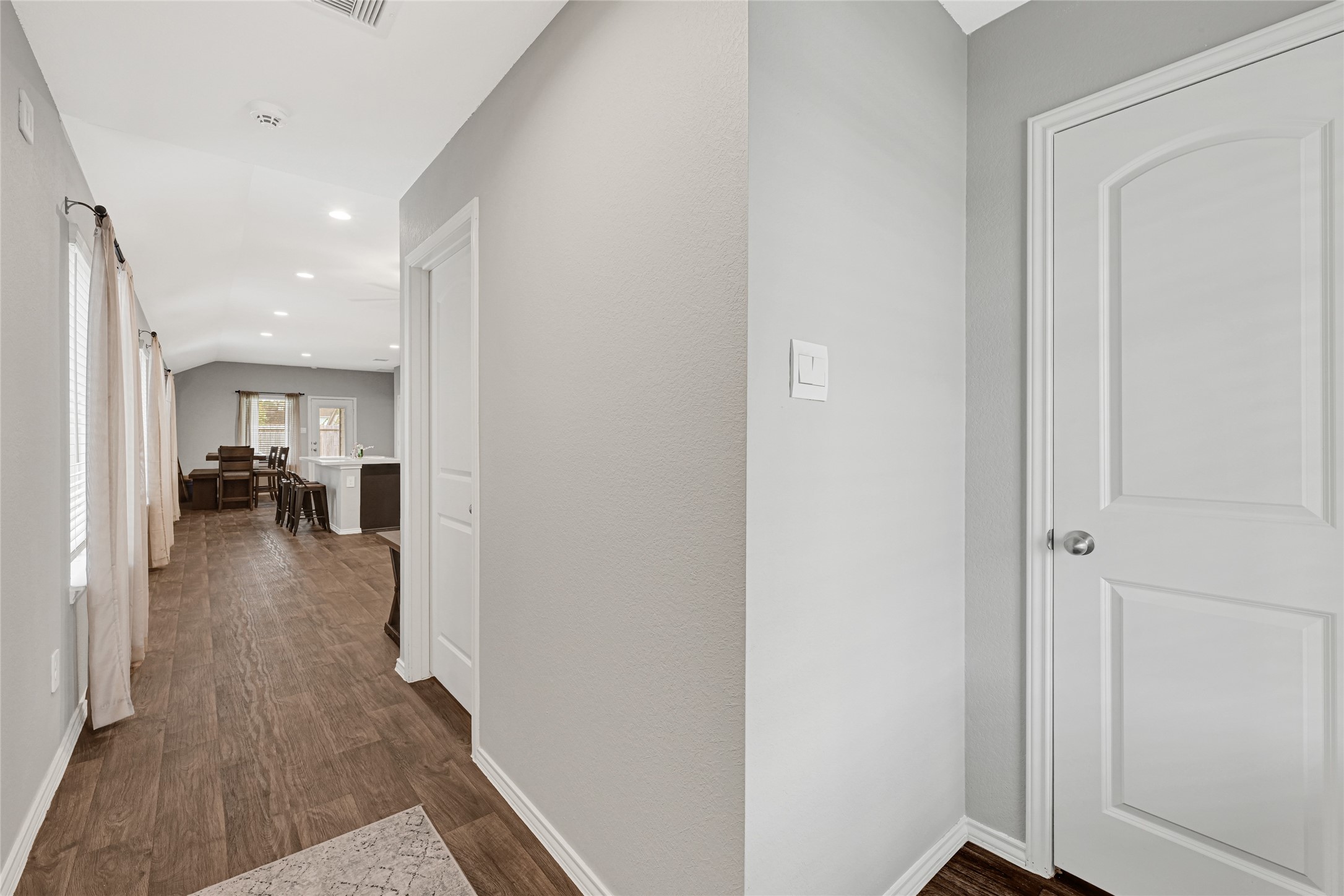 22438 Forest Gorge Lane Spring, TX 77373 - Photo 4 of 20 a living room with furniture and a wooden floor